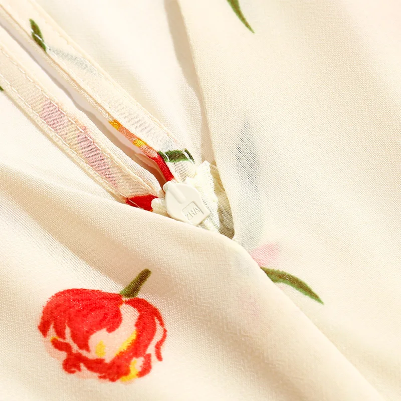 Zoulv 2021 Spring Summer Women's Dress Casual High Waist Slim Fit Flower Print V-neck Short-sleeved Slim Dress Vestidos
Zoulv 2021 Spring Summer Women's Dress Casual High Waist Slim Fit Flower Print V-neck Short-sleeved Slim Dress Vestidos
