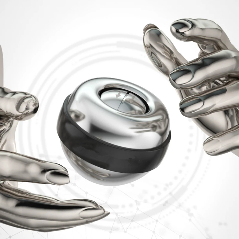 Auto-Start Strengthen Full Metal Power Wrist Ball Forearm Muscle Training Gyroscopic Ball Mute Metal PowerBall Gym Exerciser F10
Auto-Start Strengthen Full Metal Power Wrist Ball Forearm Muscle Training Gyroscopic Ball Mute Metal PowerBall Gym Exerciser F10
