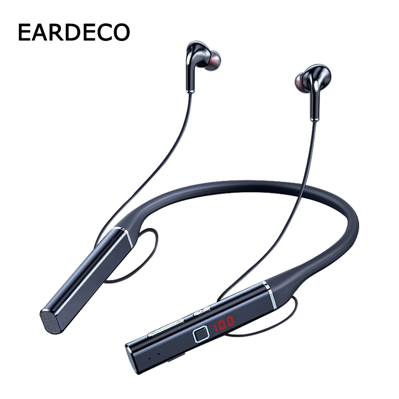 Bluetooth-наушники EARDECO EQ со звуковым эффектом, Беспроводные стереонаушники с усиленными басами, гарнитура с микрофоном, шумоподавление, IPX5
Bluetooth-наушники EARDECO EQ со звуковым эффектом, Беспроводные стереонаушники с усиленными басами, гарнитура с микрофоном, шумоподавление, IPX5