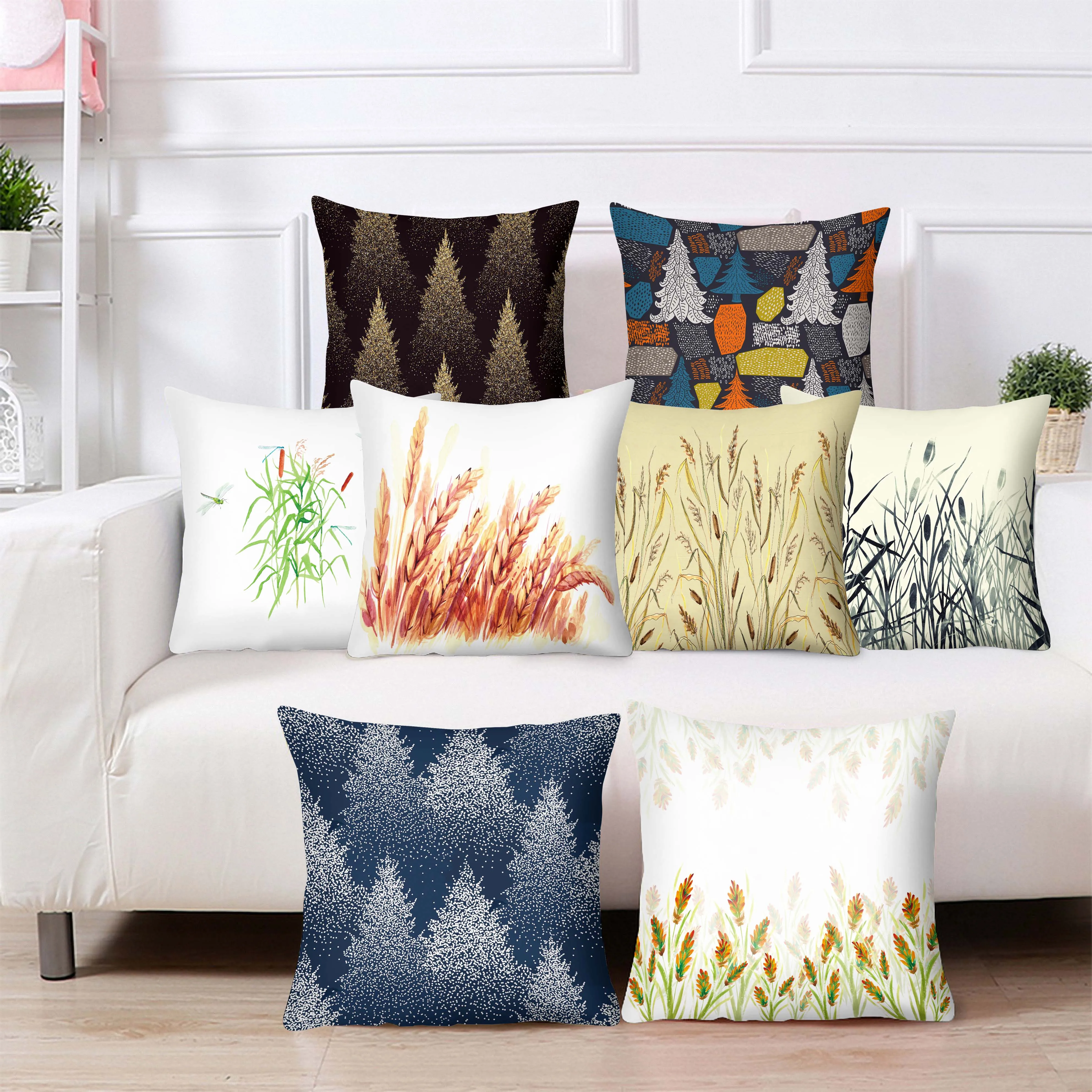 Nordic Decorative Pillows for Sofa Plant Jungle Decoration Throw Pillow Cover 45cmx45cm Autumn Decoration Pillows In The Car
Nordic Decorative Pillows for Sofa Plant Jungle Decoration Throw Pillow Cover 45cmx45cm Autumn Decoration Pillows In The Car
