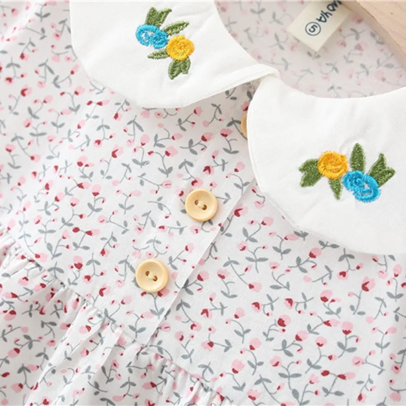 Girls Dress Newborn Summer Princess Dresses Flower Print Collar Short SleeveBaby Girls Patry Birthday Children Clothes
Girls Dress Newborn Summer Princess Dresses Flower Print Collar Short SleeveBaby Girls Patry Birthday Children Clothes