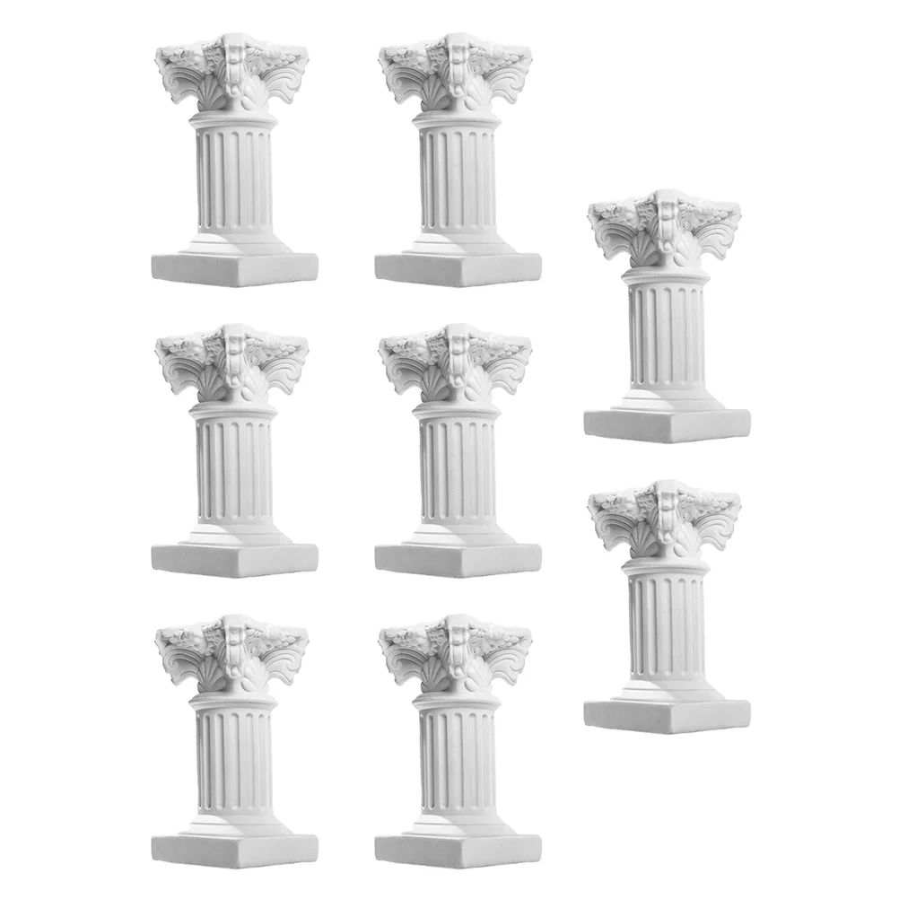 8Pcs Roman Pillar Statues Resin Figurine Base Wedding Table Decorations
8Pcs Roman Pillar Statues Resin Figurine Base Wedding Table Decorations