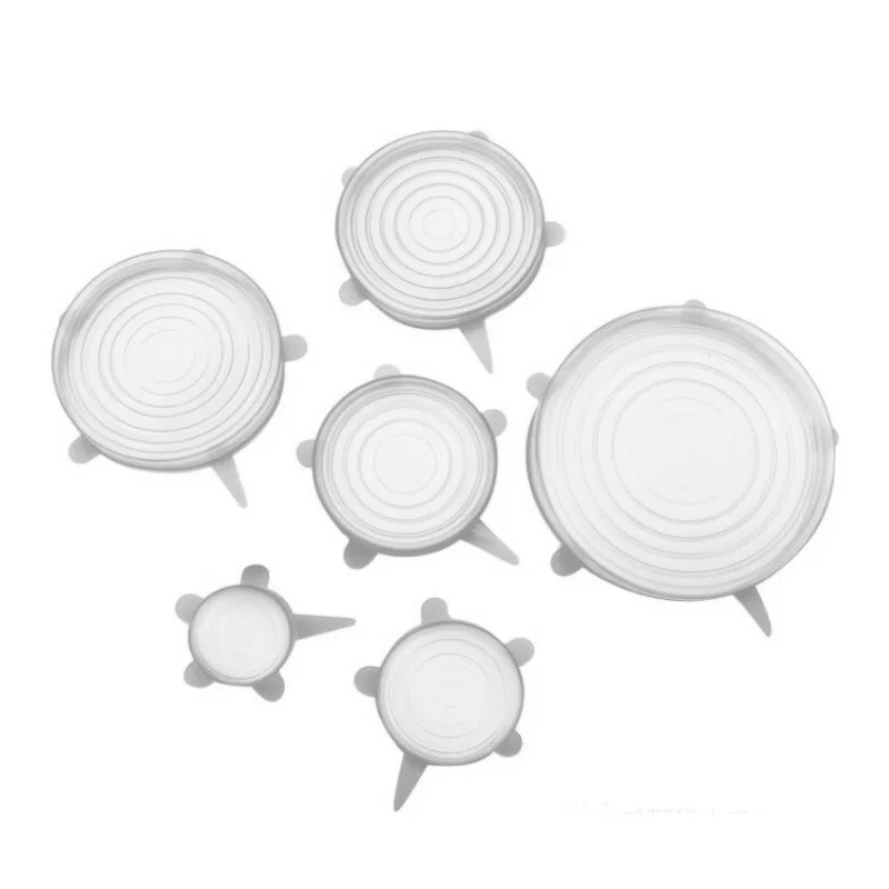 Food grade silicone universal household sealing cover, washing and reusable transparent universal cover
Food grade silicone universal household sealing cover, washing and reusable transparent universal cover