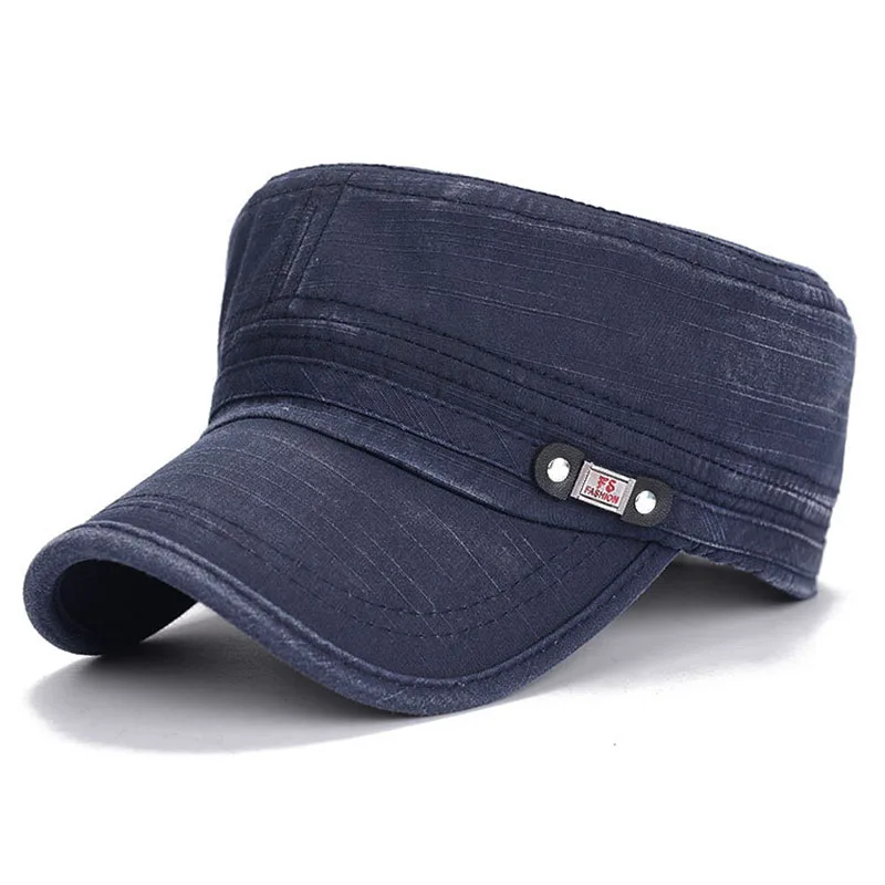 2021 New Classic Vintage Military Caps Washed Caps Adjustable Fitted Cotton Flat Top Cap Outdoor sunscreen Military Hats for Men
2021 New Classic Vintage Military Caps Washed Caps Adjustable Fitted Cotton Flat Top Cap Outdoor sunscreen Military Hats for Men