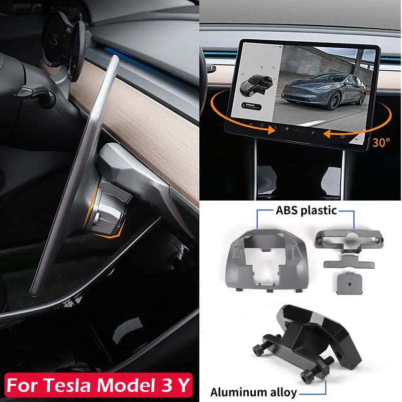 For Tesla Model 3 Model Y Screen Swivel Mount Bracket Center Console Navigation Screen Rotating Holder Car GPS scereen rotation
For Tesla Model 3 Model Y Screen Swivel Mount Bracket Center Console Navigation Screen Rotating Holder Car GPS scereen rotation