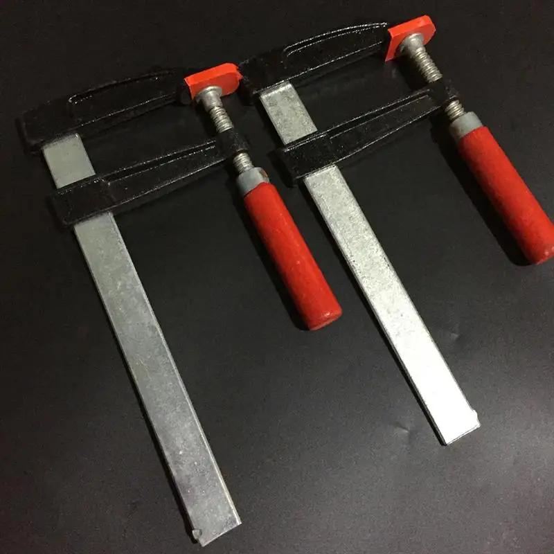 2pcs Heavy Duty Clamps General Purpose F Shape Clamp Attaching Clamps For Woodworking High Strength Hand Tool (50x200mm)
2pcs Heavy Duty Clamps General Purpose F Shape Clamp Attaching Clamps For Woodworking High Strength Hand Tool (50x200mm)