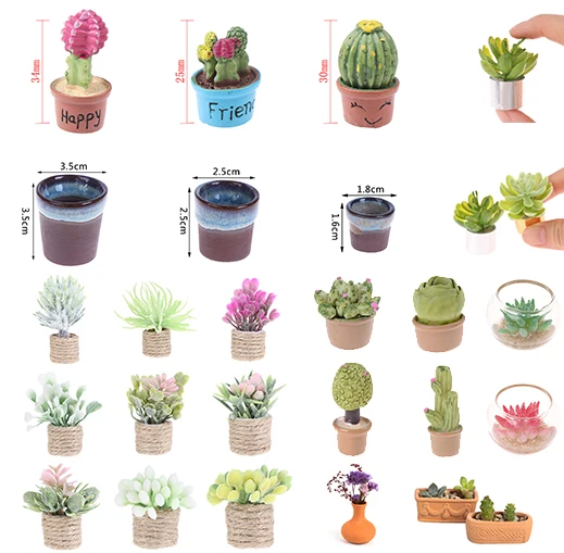 1 шт. милый миниатюрный кукольный домик в горшке мини-горшок 1:12 кукольный домик кактус суккуленты зеленое растение в горшке имитация кастрю... 
1 шт. милый миниатюрный кукольный домик в горшке мини-горшок 1:12 кукольный домик кактус суккуленты зеленое растение в горшке имитация кастрю...