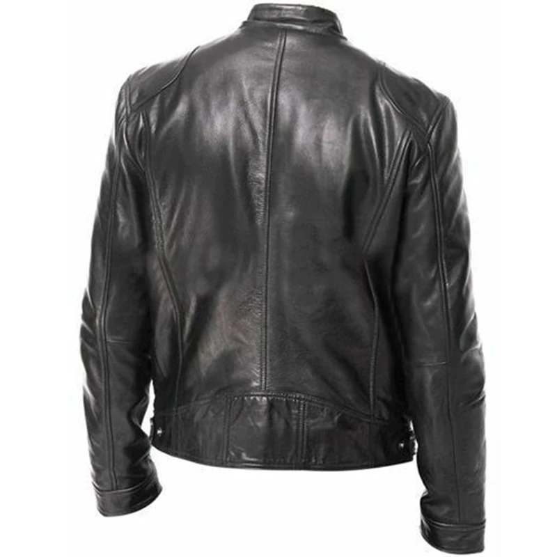 Autumn Jacket Men New Slim Retro Winter Jackets Male PU Leather Stand Collar Sportswear Suits Mens Bomber Coat Chaqueta Hombre
Autumn Jacket Men New Slim Retro Winter Jackets Male PU Leather Stand Collar Sportswear Suits Mens Bomber Coat Chaqueta Hombre