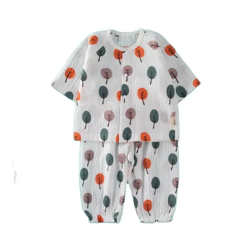 VIDMID baby kids girls cotton foam gauze baby suit thin long sleeve air conditioning suit for newborn spring summer girls P4991
VIDMID baby kids girls cotton foam gauze baby suit thin long sleeve air conditioning suit for newborn spring summer girls P4991