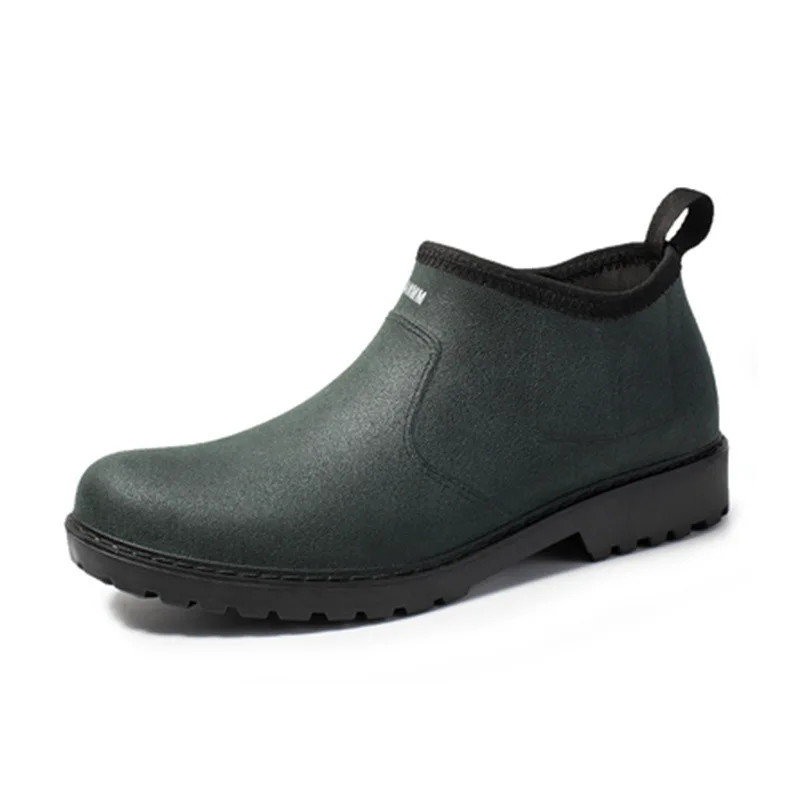 Low-Top Men's Rain Boots Fashion bot Trend Waterproof Shoes Thick Soft Soled Waterproof Non-Slip Chef Safety Shoes
Low-Top Men's Rain Boots Fashion bot Trend Waterproof Shoes Thick Soft Soled Waterproof Non-Slip Chef Safety Shoes