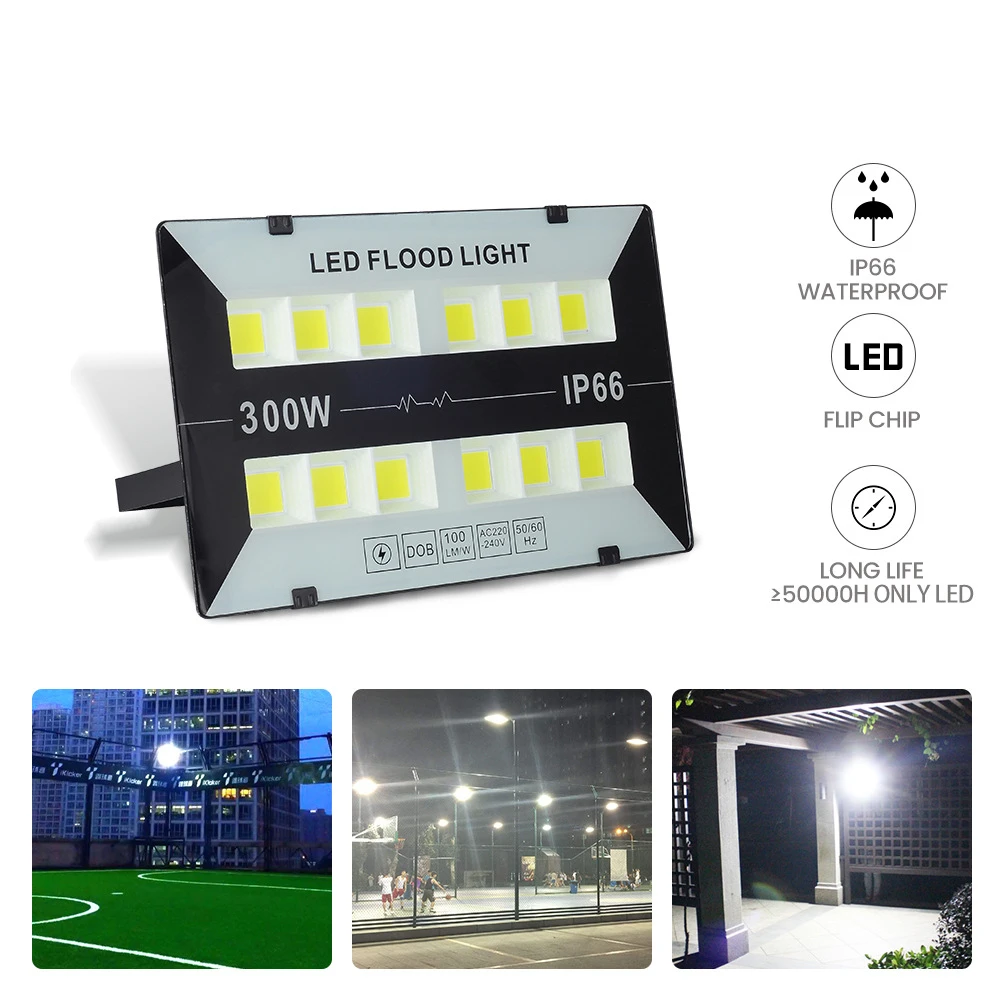 Waterproof Led Flood Light 50W 100W 200W Aluminum Housing Wall Lamp For Garden Street Spotlight Floodlight Landscape Lighting
Waterproof Led Flood Light 50W 100W 200W Aluminum Housing Wall Lamp For Garden Street Spotlight Floodlight Landscape Lighting