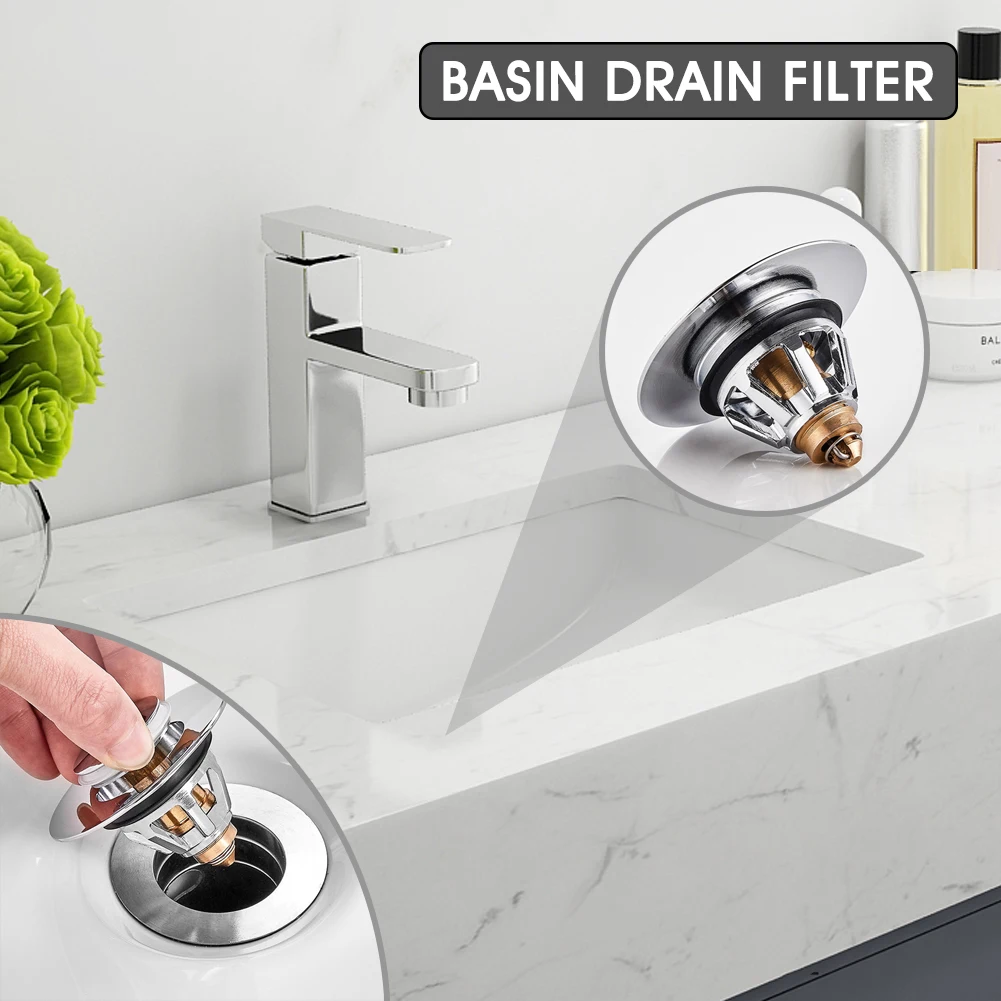 Newest Floor Drain Universal Basin Pop-up Drain Filter Hair Catcher Bath Stopper Shower Sink Strainer Plug Kitchen Accessories
Newest Floor Drain Universal Basin Pop-up Drain Filter Hair Catcher Bath Stopper Shower Sink Strainer Plug Kitchen Accessories