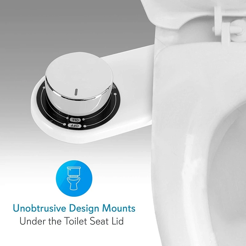Bathroom Bidet Sprayer Seat Attachment - Toilet Seat Attachable Fresh Water Adjustable Spray Function for Easy Full Cleaning, St
Bathroom Bidet Sprayer Seat Attachment - Toilet Seat Attachable Fresh Water Adjustable Spray Function for Easy Full Cleaning, St