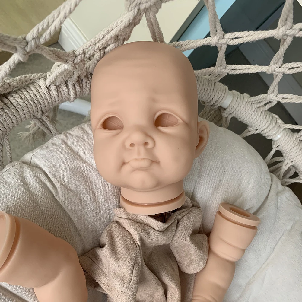 22 Inches Soft Touch Reborn Doll Kit With Body Eyes Birthday Gift Funny Home Anatomically Full Limbs Silicone Head DIY Unpainted
22 Inches Soft Touch Reborn Doll Kit With Body Eyes Birthday Gift Funny Home Anatomically Full Limbs Silicone Head DIY Unpainted