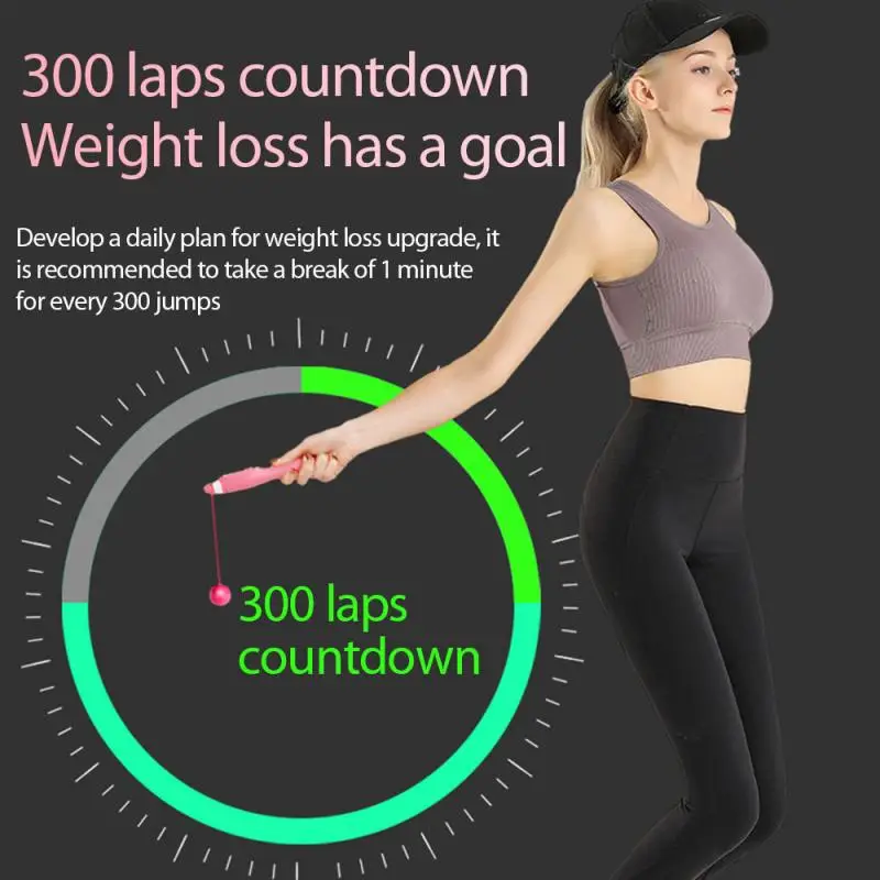 Smart Skipping Electronic équipements fitness portable Cordless Smart Rope Jump Crossfit Burning Calorie Indoor Jumping Rope
Smart Skipping Electronic équipements fitness portable Cordless Smart Rope Jump Crossfit Burning Calorie Indoor Jumping Rope