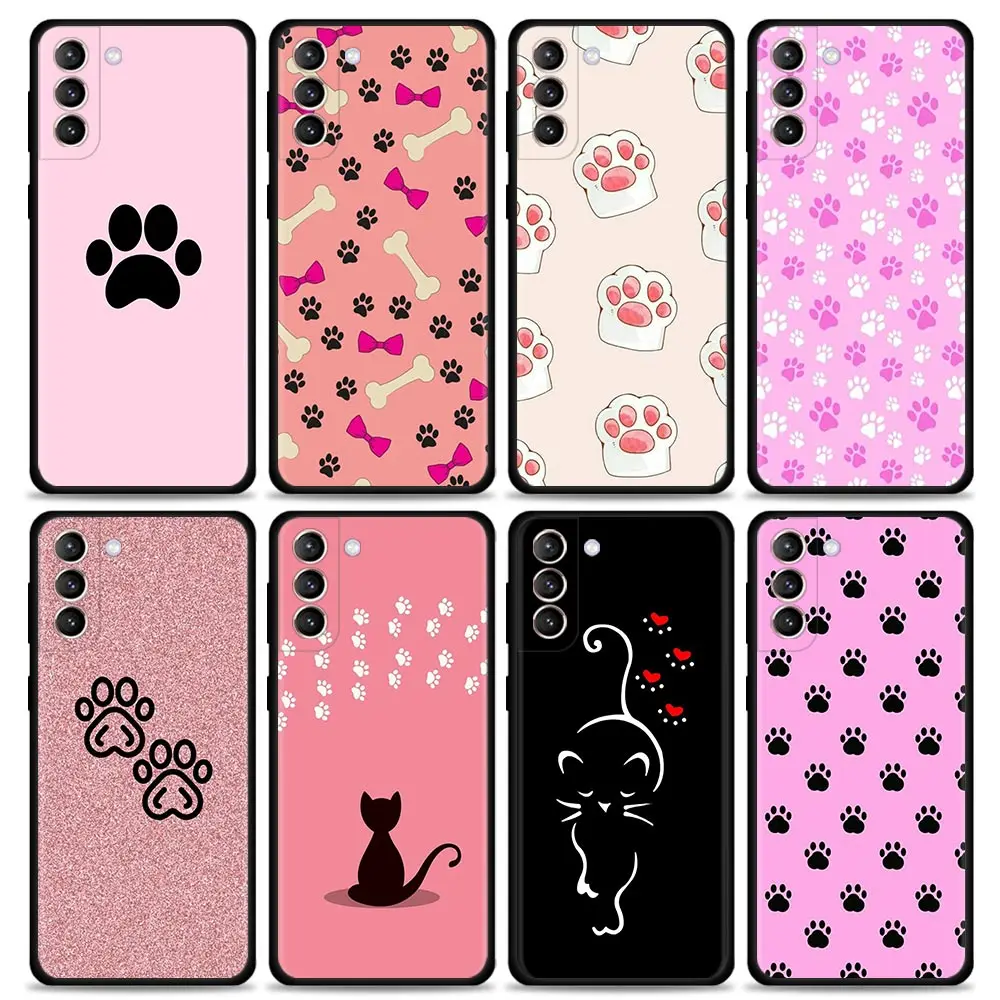 Mobilephone Case For Samsung S20 FE Caso cat Dog paw design Guscio for Galaxy S21 Ultra S9 S10 Plus Lite S10e Shell Cover
Mobilephone Case For Samsung S20 FE Caso cat Dog paw design Guscio for Galaxy S21 Ultra S9 S10 Plus Lite S10e Shell Cover