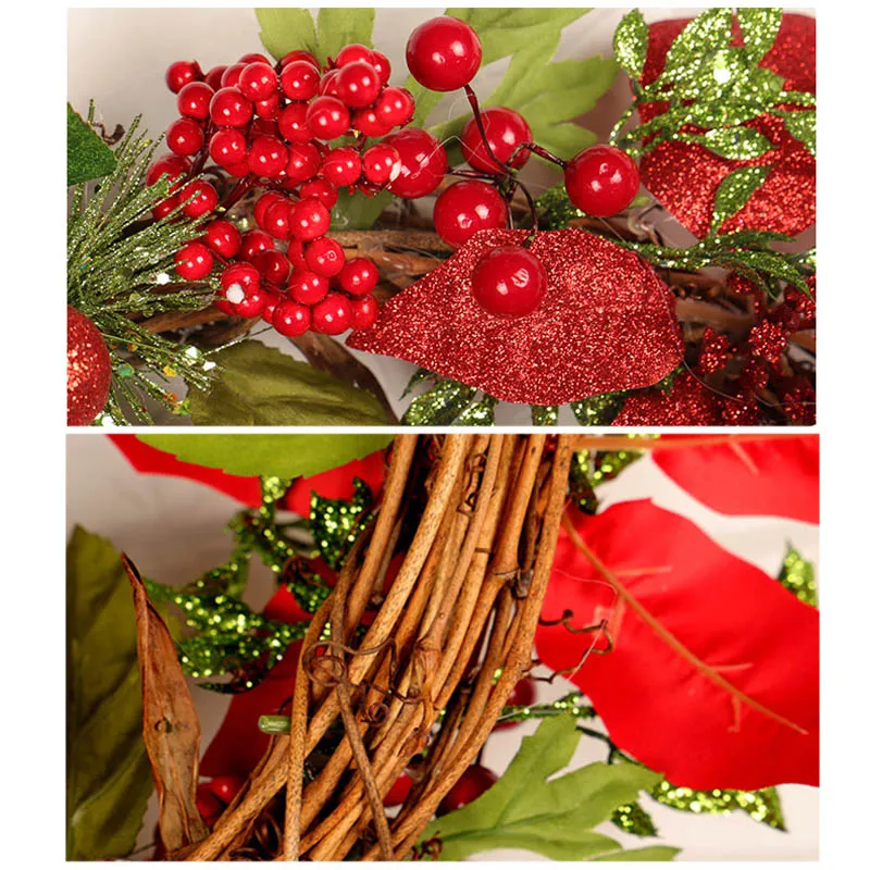 Artificial Berry Wreath Wedding Wall Decor Home Door Window Hanging Flower Garland Christmas Tree Decoration
Artificial Berry Wreath Wedding Wall Decor Home Door Window Hanging Flower Garland Christmas Tree Decoration