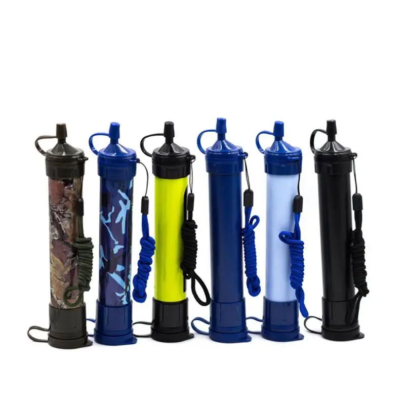 Outdoor Water Filtration Survival Water Filter Straw Water Filtration System Drinking Purifier For Emergency Hiking Camping
Outdoor Water Filtration Survival Water Filter Straw Water Filtration System Drinking Purifier For Emergency Hiking Camping