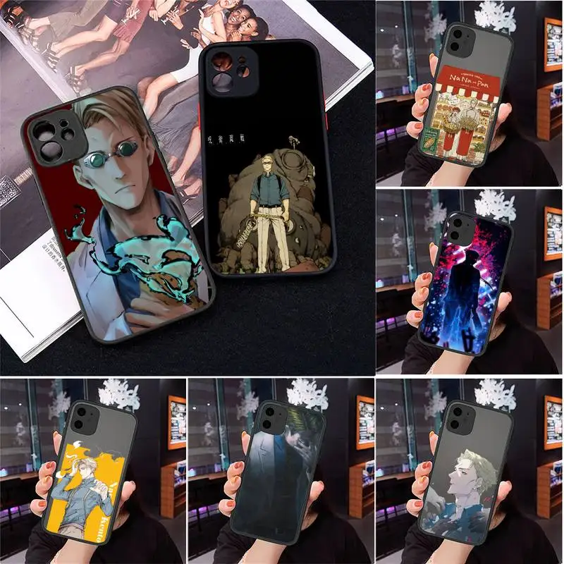 Jujutsu Kaisen Nanami Kento Phone Case Matte Transparent for iPhone 7 8 11 12 s mini pro X XS XR MAX Plus Clear mobile bag
Jujutsu Kaisen Nanami Kento Phone Case Matte Transparent for iPhone 7 8 11 12 s mini pro X XS XR MAX Plus Clear mobile bag