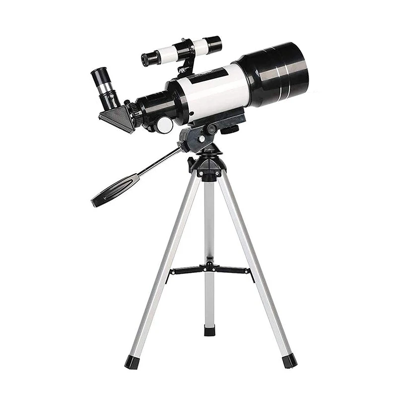 F300 Astronomical Telescope,70mm Aperture,300mm Focal Length Astronomical Refraction Monocular,with Mobile Phone Holder 
F300 Astronomical Telescope,70mm Aperture,300mm Focal Length Astronomical Refraction Monocular,with Mobile Phone Holder