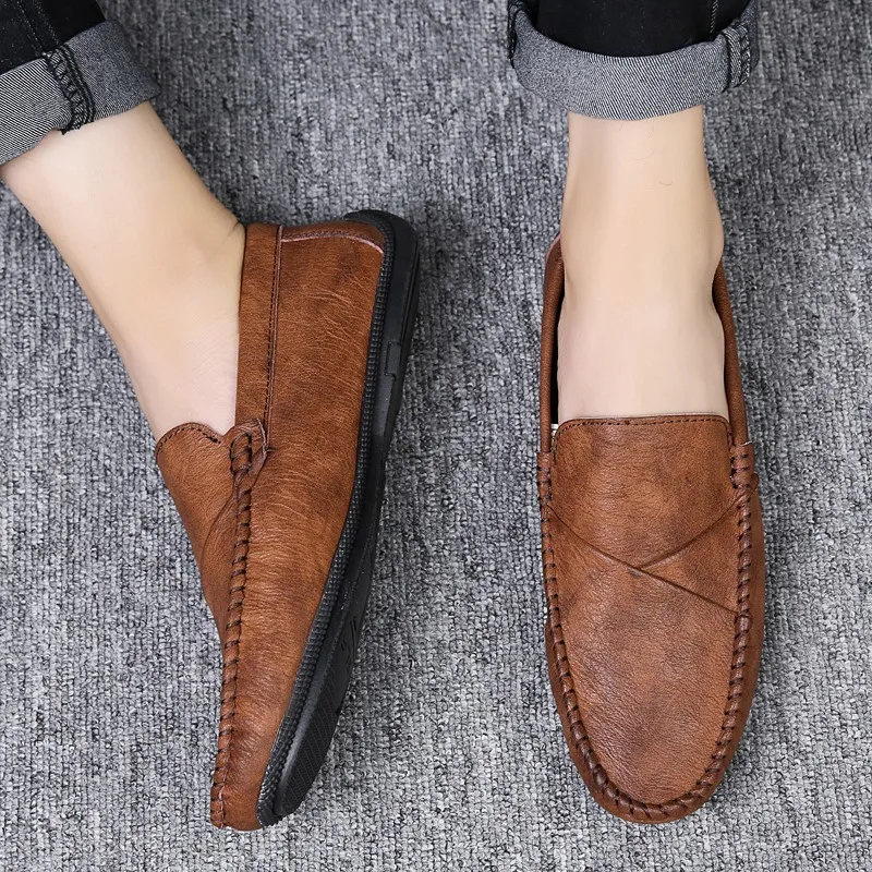Sloth Shoes Spring Casual Shoes Summer Men 2020 Comfortable Breathable Zapatos Casuales Loafer For Leather Safety Man Fashion
Sloth Shoes Spring Casual Shoes Summer Men 2020 Comfortable Breathable Zapatos Casuales Loafer For Leather Safety Man Fashion