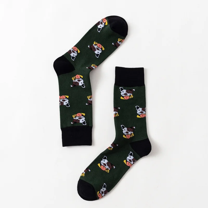 Autumn Winter Uniex New Colorful Cartoon Dog Lover Socks Men's Casual Cotton Socks
Autumn Winter Uniex New Colorful Cartoon Dog Lover Socks Men's Casual Cotton Socks