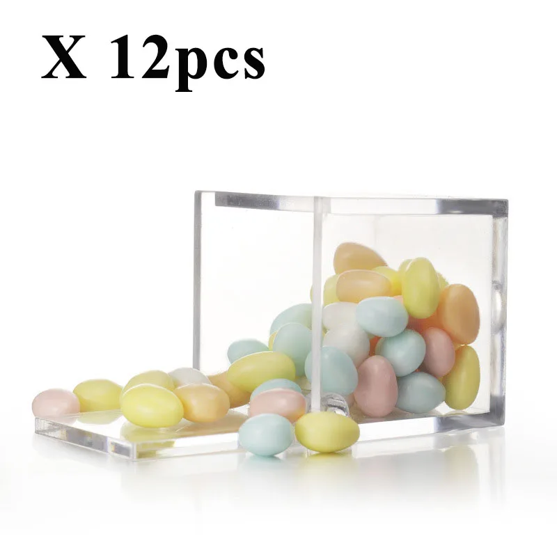 12Pcs Transparent Plastic Candy Box Square Flip Cookies Snack Storage Wedding Celebration Festival Birthday Gift Box
12Pcs Transparent Plastic Candy Box Square Flip Cookies Snack Storage Wedding Celebration Festival Birthday Gift Box