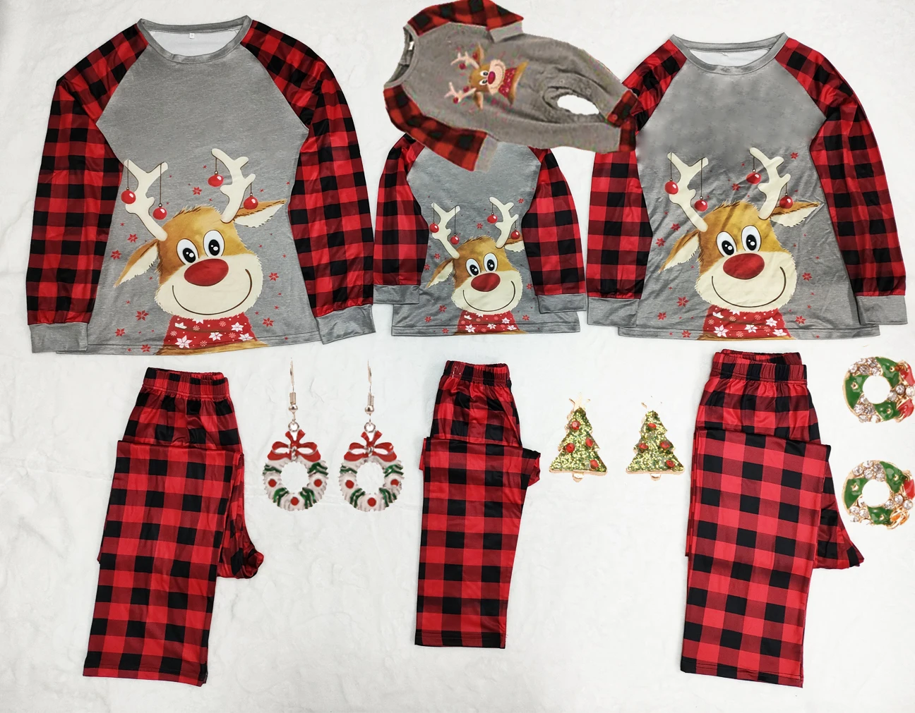 Family Christmas Pajamas Matching 2021 Deer Mommy And Me Pyjamas Clothes Sets Look Sleepwear Mother Daughter Father Son Outfit
Family Christmas Pajamas Matching 2021 Deer Mommy And Me Pyjamas Clothes Sets Look Sleepwear Mother Daughter Father Son Outfit