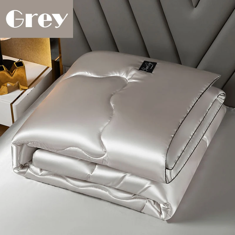 Comfortable Washable Summer Ice silk Air-conditioning Quilts Kids Adult Home Textiles Modern Luxury Soft bedding Cover Comforter
Comfortable Washable Summer Ice silk Air-conditioning Quilts Kids Adult Home Textiles Modern Luxury Soft bedding Cover Comforter