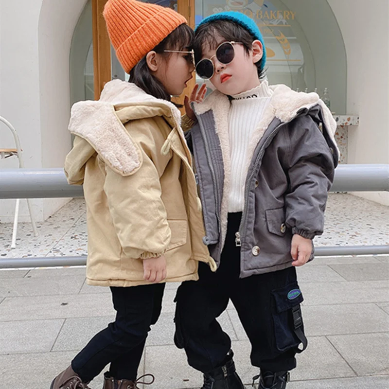 Girls Baby's Kids Coat Jacket Outwear 2021 Thicken Velvet Winter Autumn Cotton Fleece Sport Overcoat School Children's Clothing
Girls Baby's Kids Coat Jacket Outwear 2021 Thicken Velvet Winter Autumn Cotton Fleece Sport Overcoat School Children's Clothing