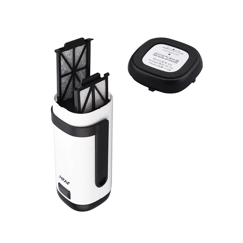 Mini air purifier Household car atomizing Negative ion Intelligent purifier to Remove Smoke Odor/ Air Dust / Cooking Odors / Pet
Mini air purifier Household car atomizing Negative ion Intelligent purifier to Remove Smoke Odor/ Air Dust / Cooking Odors / Pet