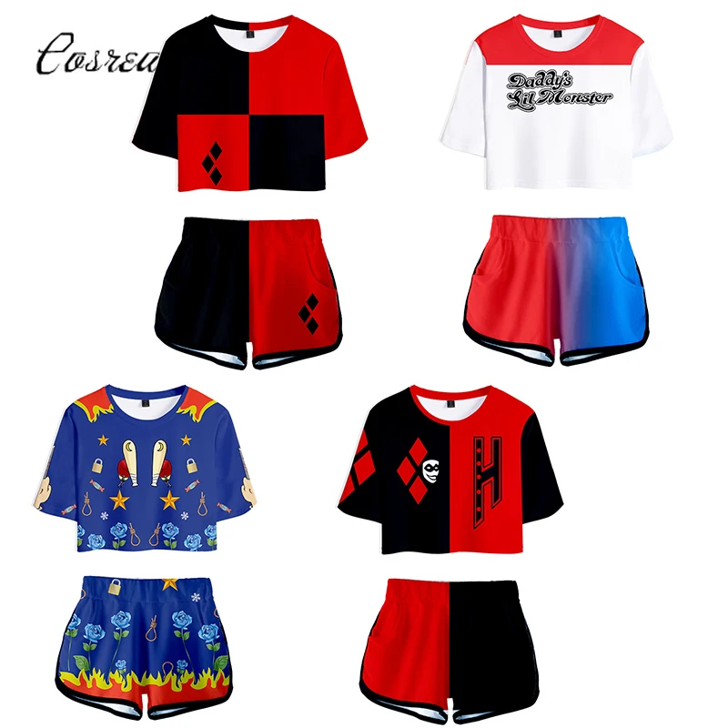 Cosrea Birds of Prey Cosplay Shirt Tees Tshirt Clothing Set Sport Suit Girls T shirt Shorts Disfraz Clothes T-shirt
Cosrea Birds of Prey Cosplay Shirt Tees Tshirt Clothing Set Sport Suit Girls T shirt Shorts Disfraz Clothes T-shirt