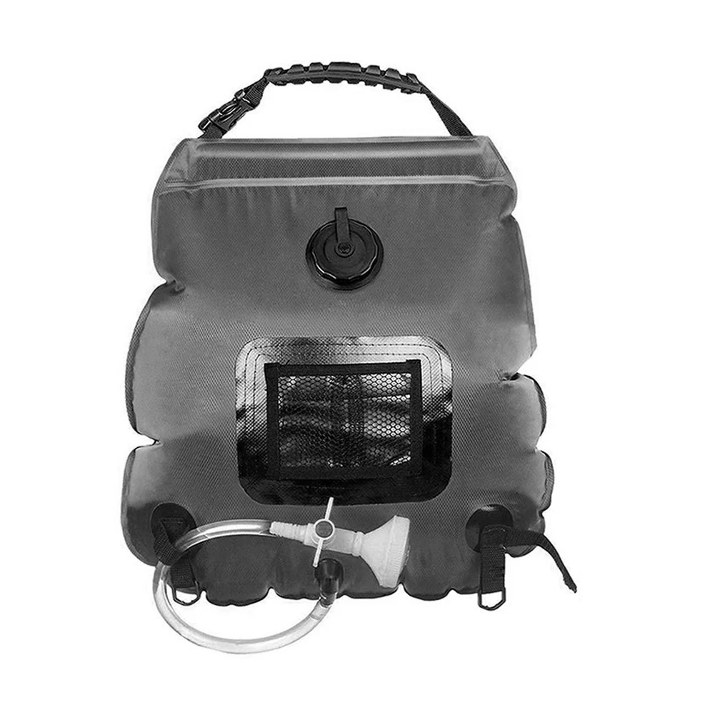 Solar Shower Bag,5 Gallons/20L Solar Heating Camping Shower Bag with Removable Hose and On-Off Switchable Shower Head for Campin
Solar Shower Bag,5 Gallons/20L Solar Heating Camping Shower Bag with Removable Hose and On-Off Switchable Shower Head for Campin