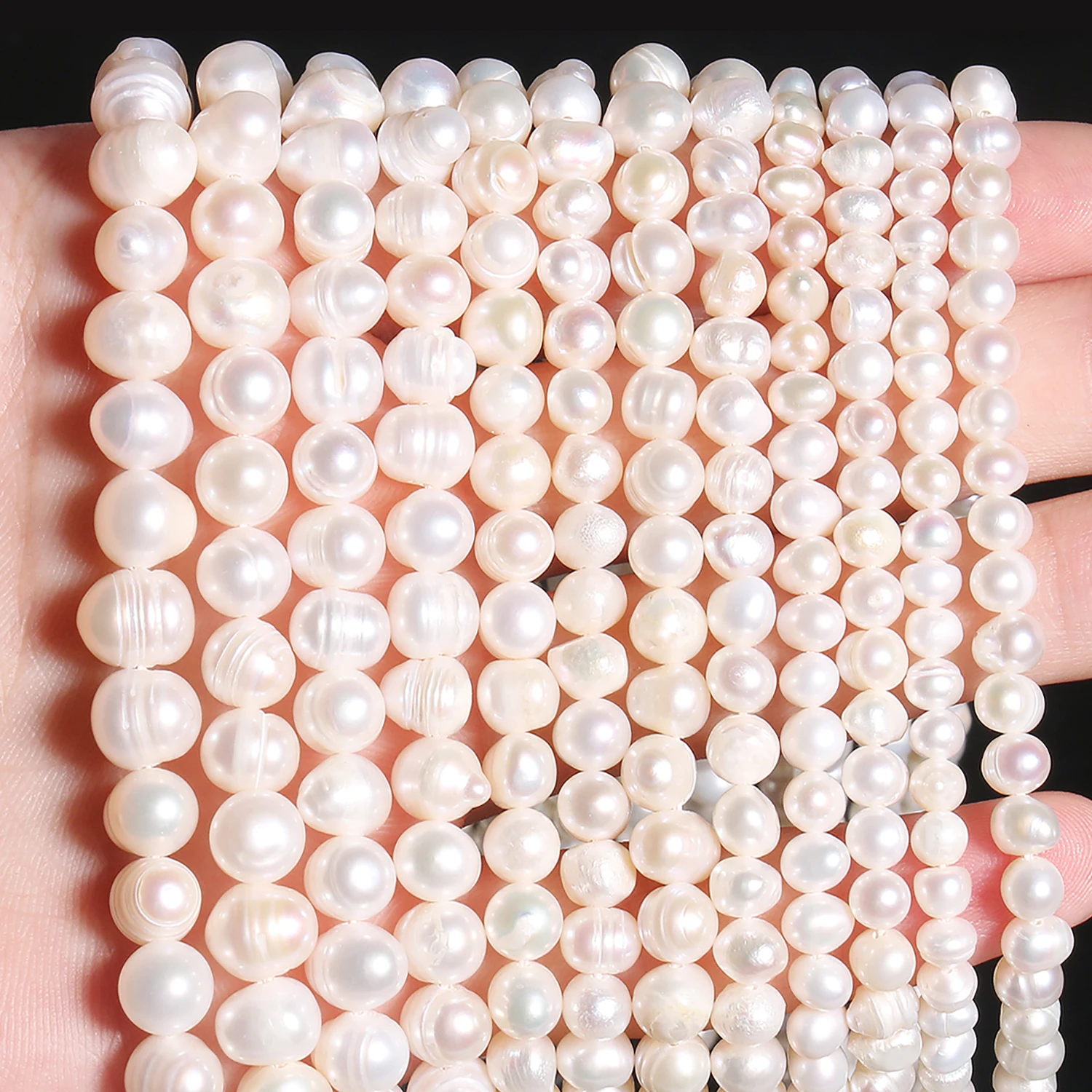 High Quality Natural Freshwater Punch Pearl Beads Irregular Shape Loose Beads for Jewelry Making DIY Necklace Bracelet 3-9mm
High Quality Natural Freshwater Punch Pearl Beads Irregular Shape Loose Beads for Jewelry Making DIY Necklace Bracelet 3-9mm