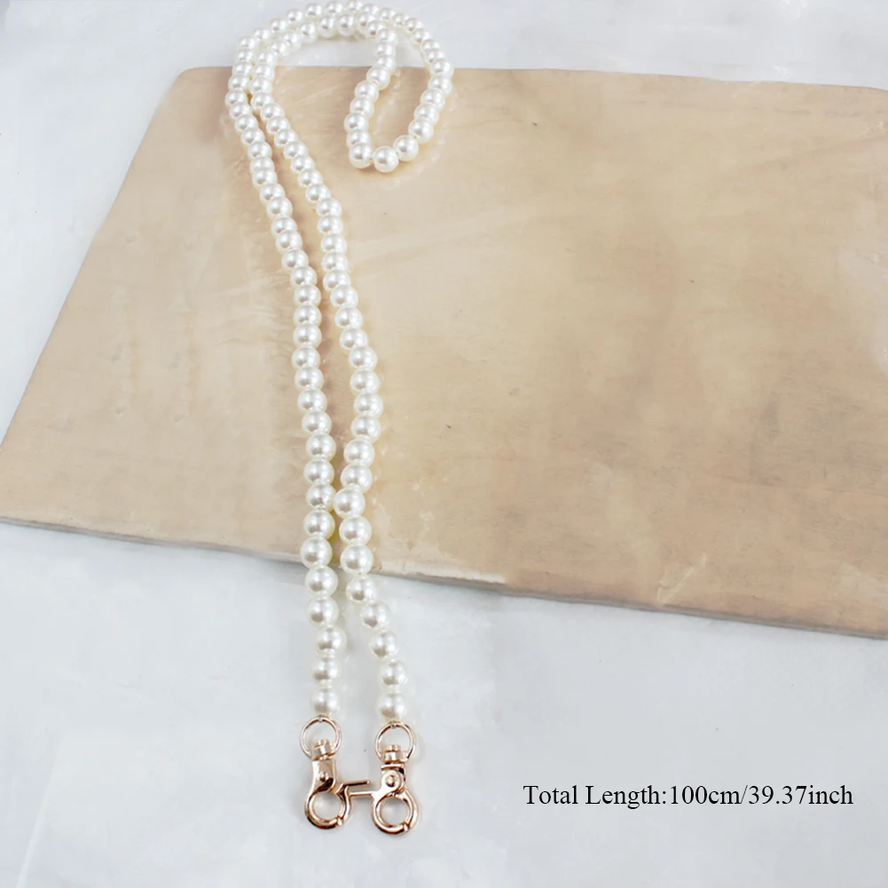 Sweet Portable Imitate Pearl Bag Strap Belt Handles Chain Women Handbag Shoulder Bag Strap Replacement Long Bag Accessories
Sweet Portable Imitate Pearl Bag Strap Belt Handles Chain Women Handbag Shoulder Bag Strap Replacement Long Bag Accessories