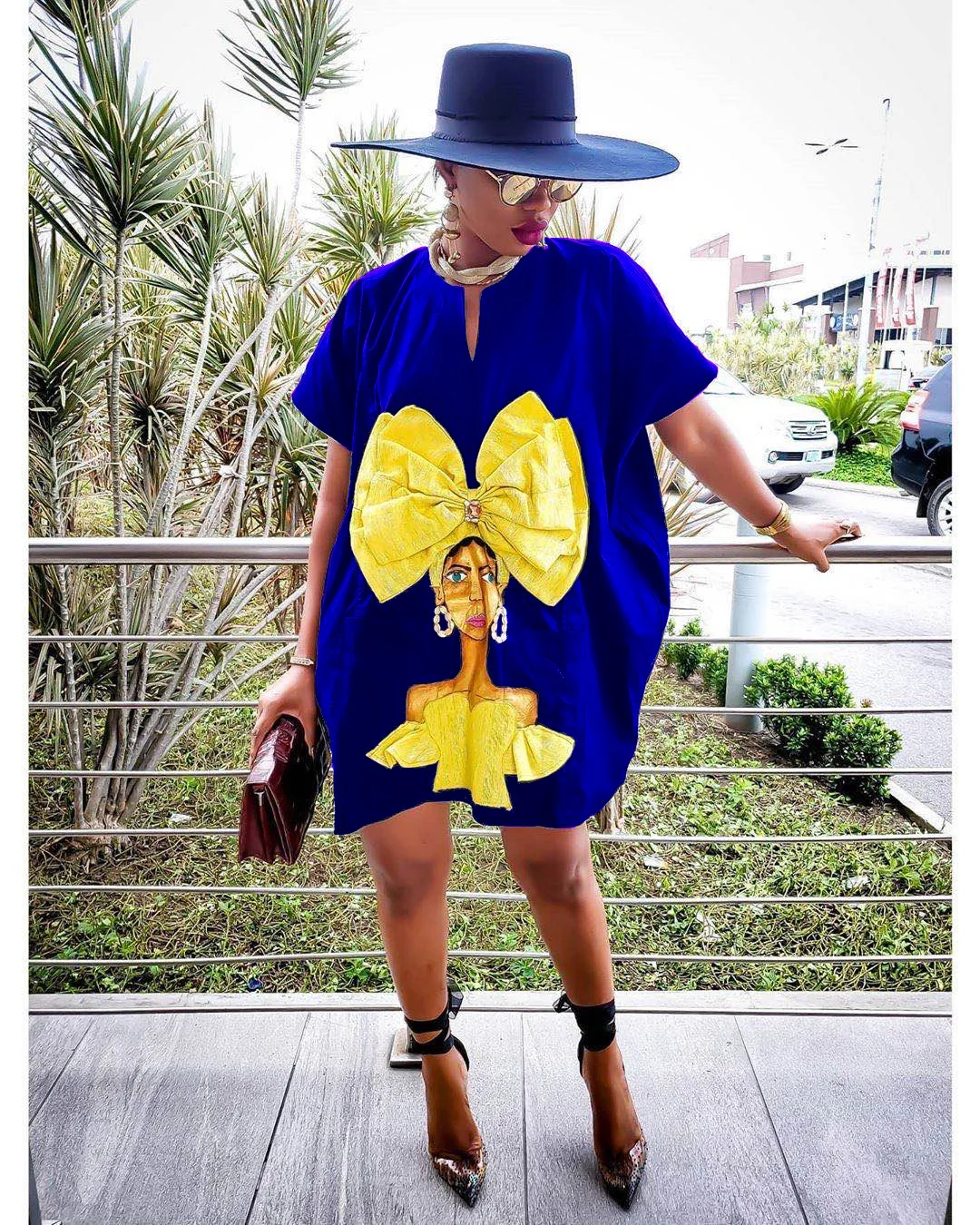 Irregular Collar Butterfly Print Dress Dresses for Women Casual Plus Size Dresses African Dresses for Women Knee-Length Dresses
Irregular Collar Butterfly Print Dress Dresses for Women Casual Plus Size Dresses African Dresses for Women Knee-Length Dresses