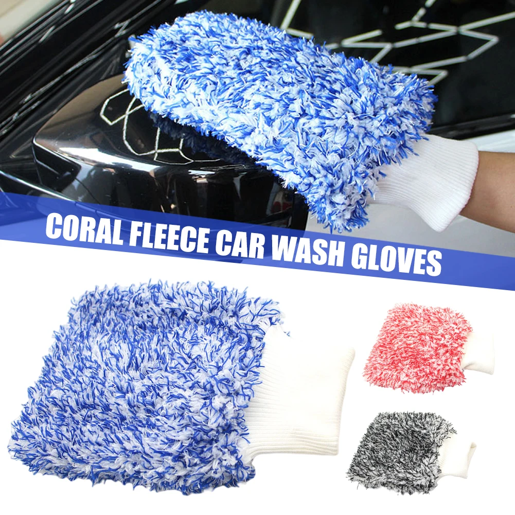 Super Absorbent Microfiber 28x20cm Soft Car Washing Gloves Cleaning Mitt Non-Scratch Washing Cloths Car Styling Fluffy Wash Tool
Super Absorbent Microfiber 28x20cm Soft Car Washing Gloves Cleaning Mitt Non-Scratch Washing Cloths Car Styling Fluffy Wash Tool