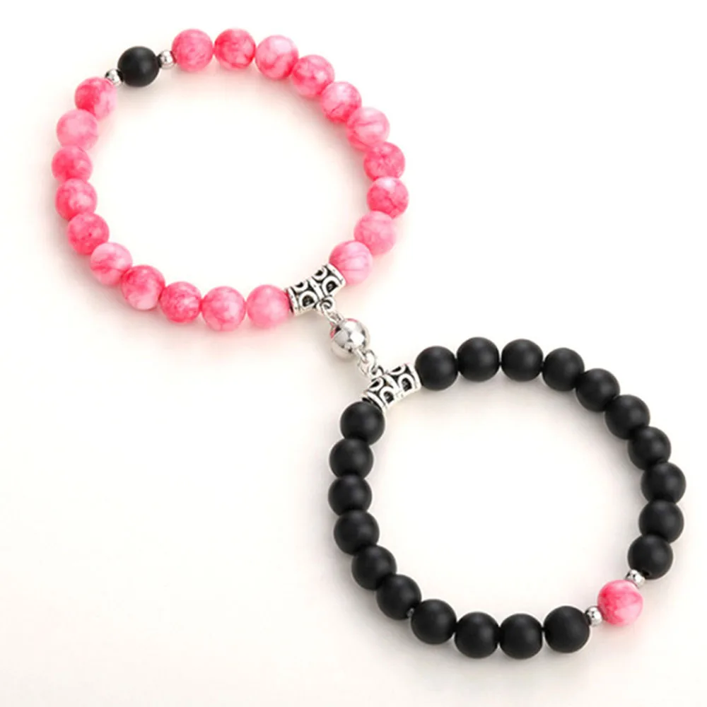 2021 Fashion 2pcs/set Natural Stone Beads Yoga Bracelet For Lovers Distance Magnet Couple Bracelets Friendship Jewelry Classic
2021 Fashion 2pcs/set Natural Stone Beads Yoga Bracelet For Lovers Distance Magnet Couple Bracelets Friendship Jewelry Classic