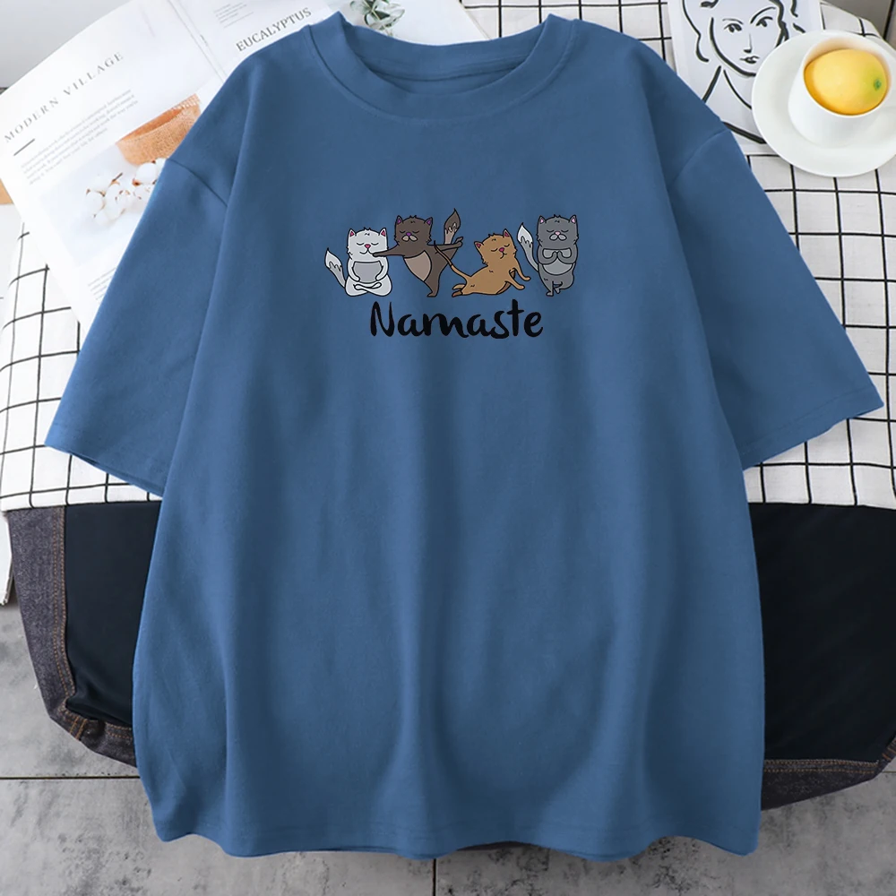 Happy Kitten Dancing Happily Printing Women'S T Shirt Creativity Manga Top Vintage Breathable Clothes Loose Home T Shirts Womans
Happy Kitten Dancing Happily Printing Women'S T Shirt Creativity Manga Top Vintage Breathable Clothes Loose Home T Shirts Womans