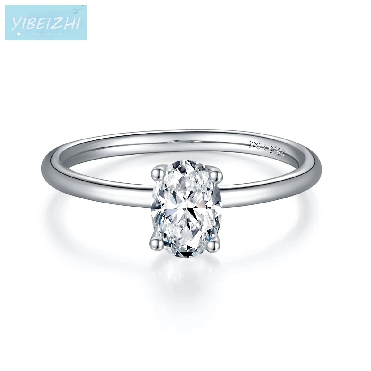 925 prata excelente corte 1 ct d color pass diamante teste oval moissanite anel de casamento feminino clássico jóias moissanite
925 prata excelente corte 1 ct d color pass diamante teste oval moissanite anel de casamento feminino clássico jóias moissanite