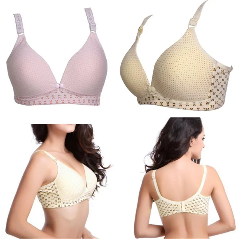Maternity Feeding Nursing Bras Pregnancy Women Breastfeeding Bra Ladies Cotton Polka Dot Wireless Underwear 34 36 38 40 42 Cup C
Maternity Feeding Nursing Bras Pregnancy Women Breastfeeding Bra Ladies Cotton Polka Dot Wireless Underwear 34 36 38 40 42 Cup C
