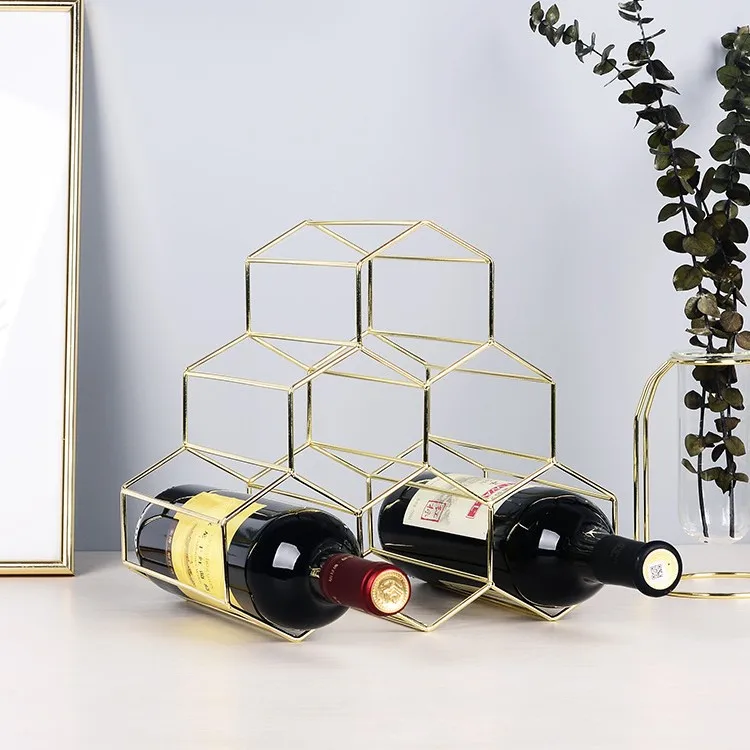 European modern simple red wine rack, living room wine cabinet display rack, beehive shaped simple bar decoration
European modern simple red wine rack, living room wine cabinet display rack, beehive shaped simple bar decoration