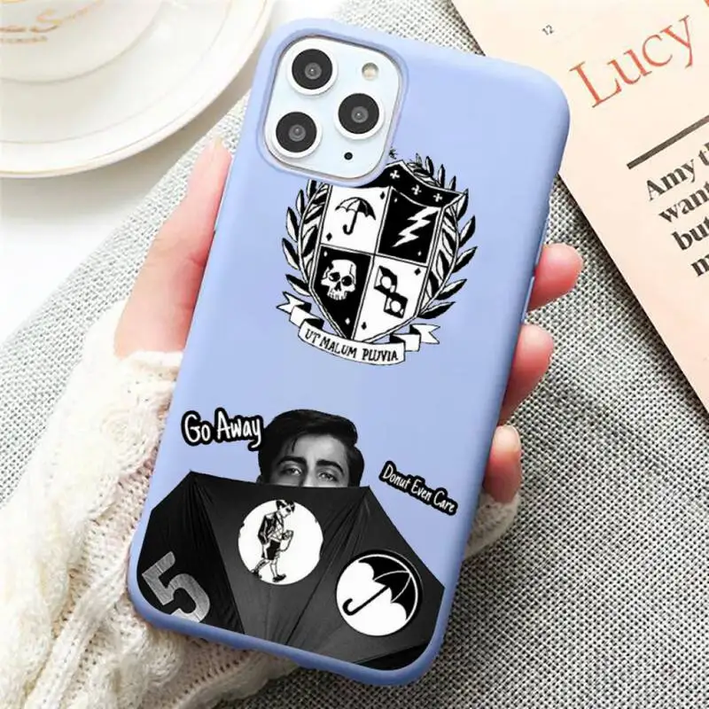 Fundas Umbrella Academy Phone Case Candy Color Blue for iPhone 11 12 pro XS MAX 8 7 6 6S Plus X 5S SE 2020 XR
Fundas Umbrella Academy Phone Case Candy Color Blue for iPhone 11 12 pro XS MAX 8 7 6 6S Plus X 5S SE 2020 XR