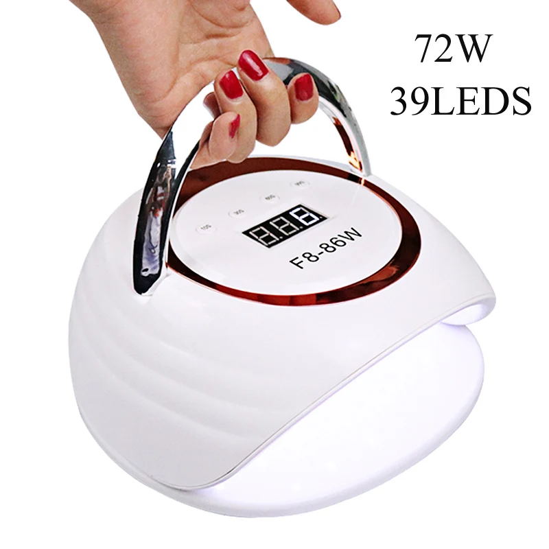 Nail Lamp 2020 New Protable Nail Dryer 39LEDs 4 Time Setting Smart Auto Sensor with LCD Display Salon Nail Art Equipment
Nail Lamp 2020 New Protable Nail Dryer 39LEDs 4 Time Setting Smart Auto Sensor with LCD Display Salon Nail Art Equipment