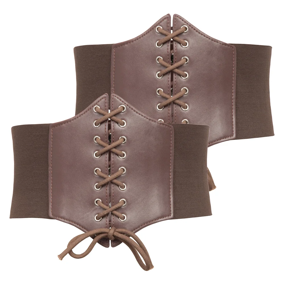 2pcs-Pack 19cm Wide Corset Belt Cincher Stretchy Elastic Waist Belt Waistband Vintage Steampunk Gothic Clubwear Party Belts Lady
2pcs-Pack 19cm Wide Corset Belt Cincher Stretchy Elastic Waist Belt Waistband Vintage Steampunk Gothic Clubwear Party Belts Lady