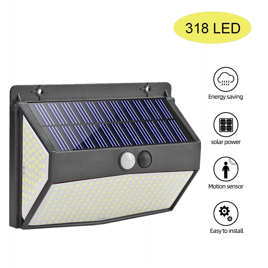Уличный светодиодный светильник на солнечной батарее, водонепроницаемый, 3 режима работы, Солнечная лампа с датчиком движения для украшени...
Уличный светодиодный светильник на солнечной батарее, водонепроницаемый, 3 режима работы, Солнечная лампа с датчиком движения для украшени...