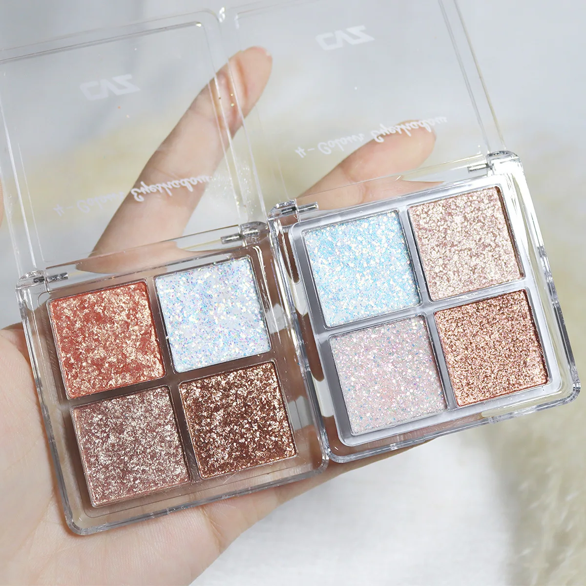Make-up CVZ combines four-color eye shadow disk ins popular pearlescent matte high-gloss cheap student eye shadow
Make-up CVZ combines four-color eye shadow disk ins popular pearlescent matte high-gloss cheap student eye shadow