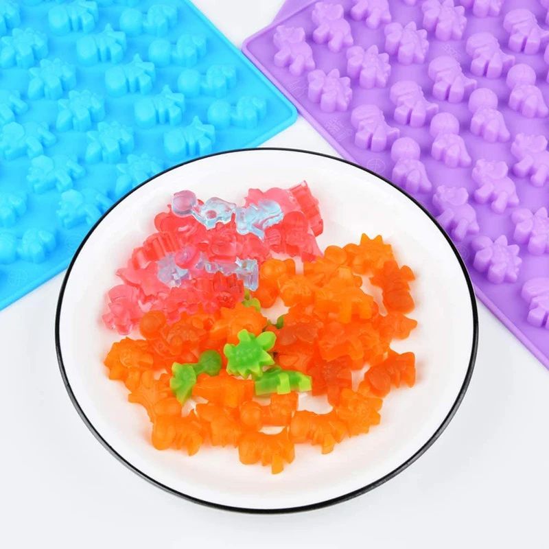Cute Little Dinosaur Silicone Molds Chocolate Mould Ice Tray Mould Soft Candy Mould With Dropper SLC88
Cute Little Dinosaur Silicone Molds Chocolate Mould Ice Tray Mould Soft Candy Mould With Dropper SLC88