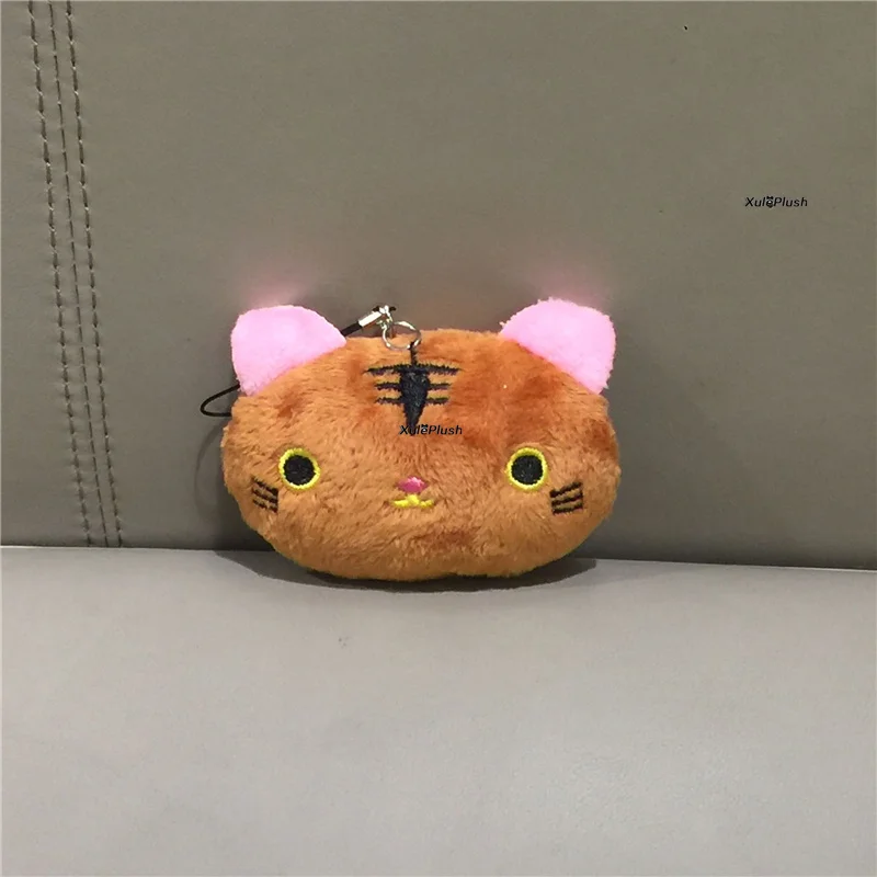 Маленькая милая плюшевая игрушка кошка брелок с подвеской мягкая