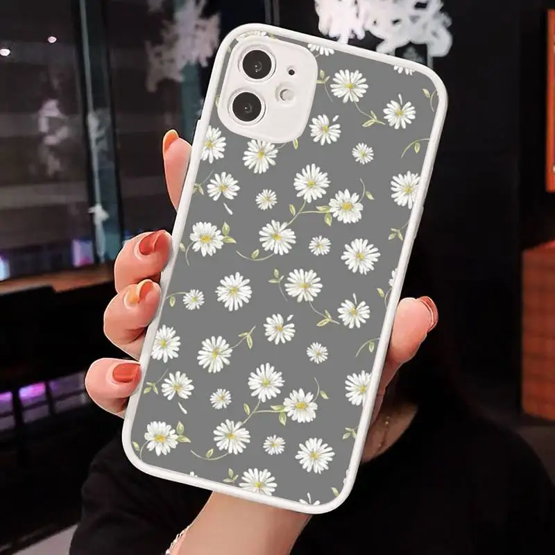 Phone Case For iPhone 12 11 Mini Pro XR XS Max 7 8 Plus X Vintage Flowers Matte transparent White Cover
Phone Case For iPhone 12 11 Mini Pro XR XS Max 7 8 Plus X Vintage Flowers Matte transparent White Cover